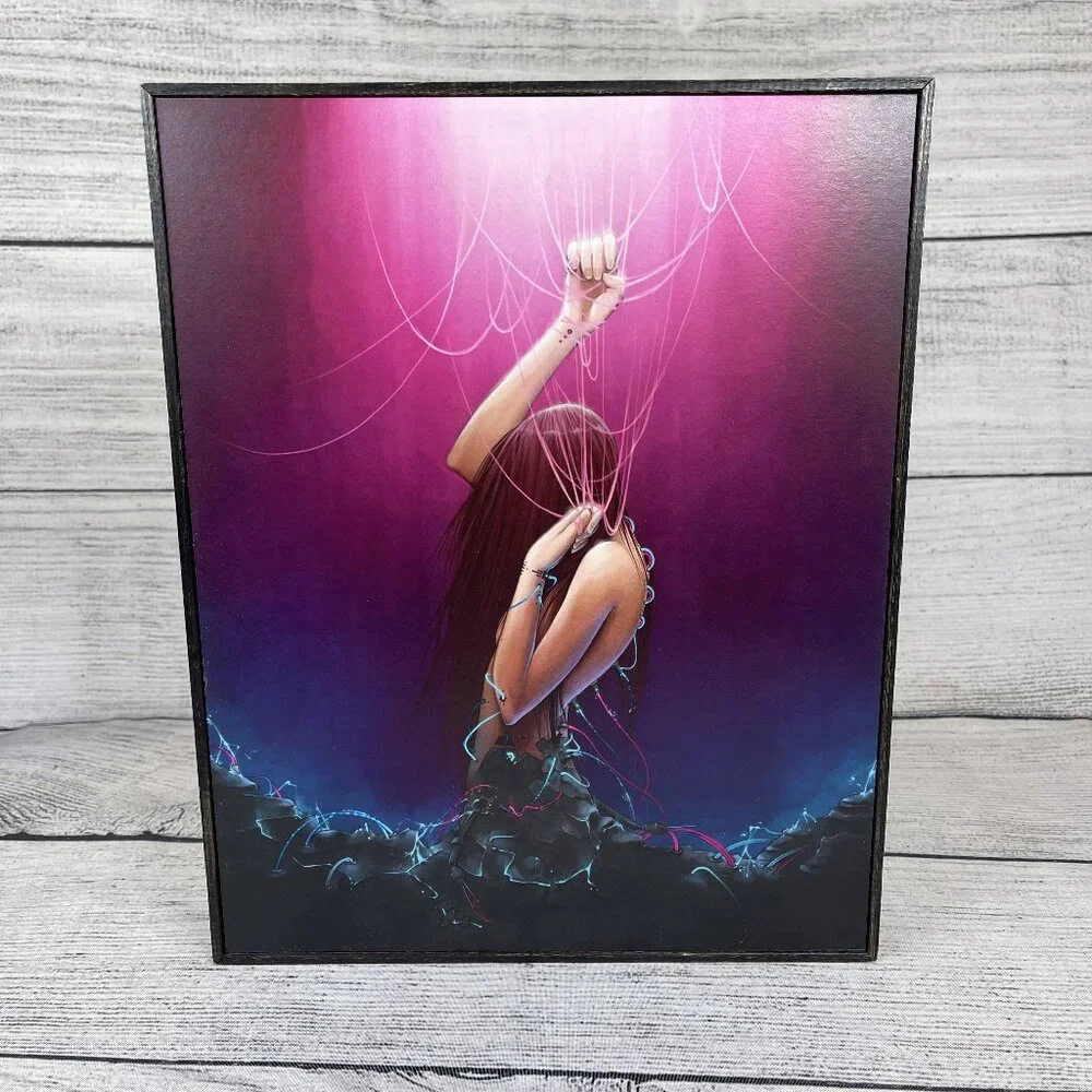 Charlie Bowater Breakaway Mini Art Block Framed Print 10x12